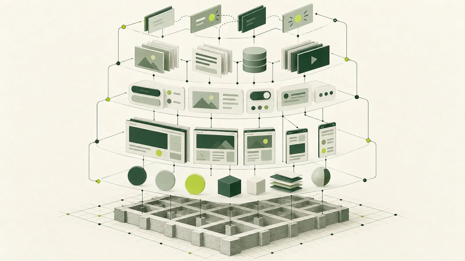 Anatomy of a modern developer website template