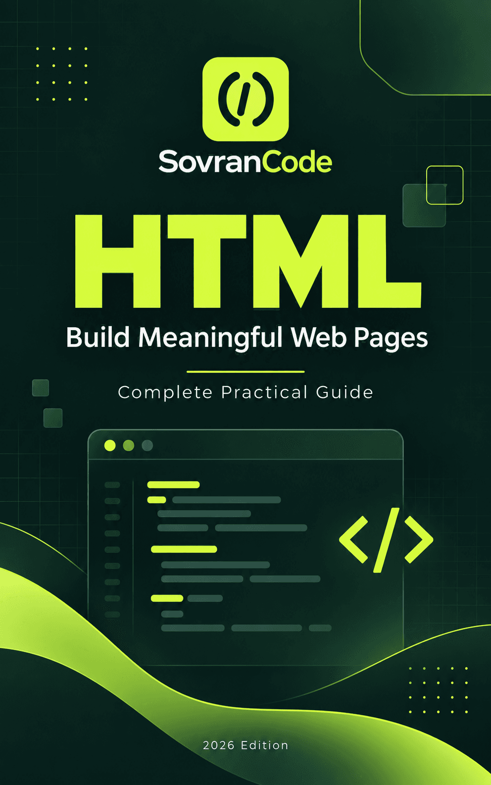 Cover of HTML: Build Meaningful Web Pages